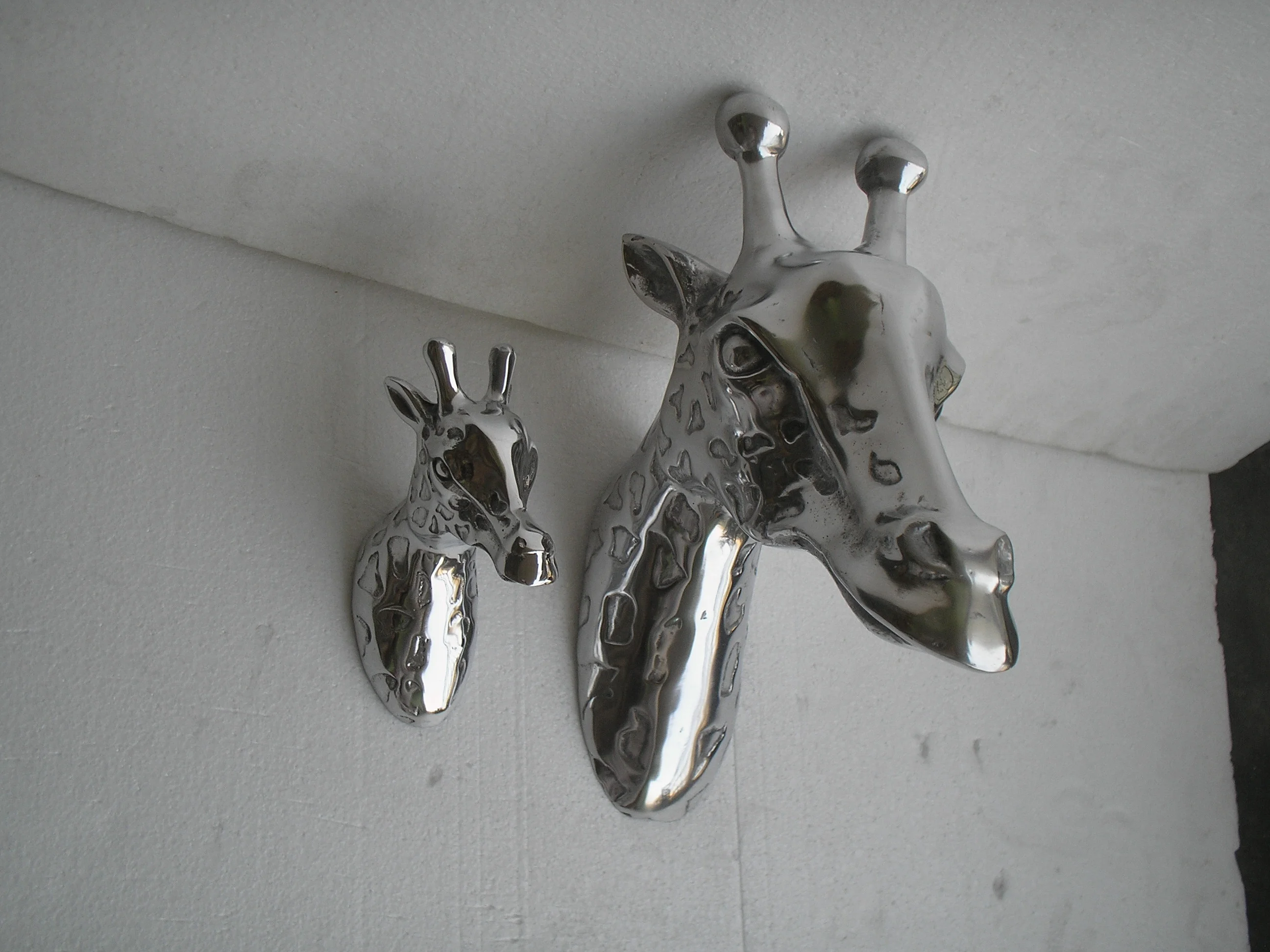 Figurine Aluminium QUIRALU – Girafe De Cirque – Vintage France