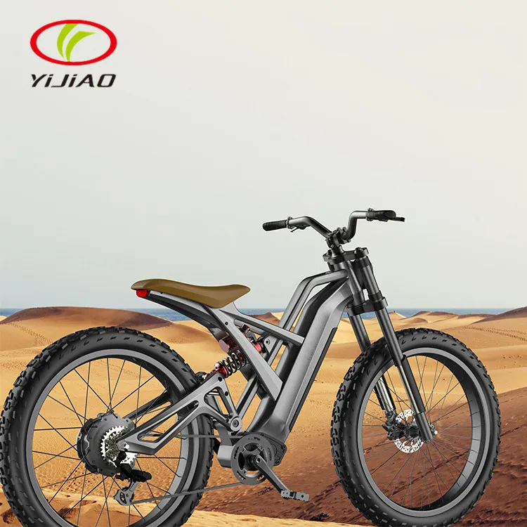 A24 New Model Customized Long Range Electric Bike Electric Bike 1000w Mountain Snow Bike Tire Bicycle