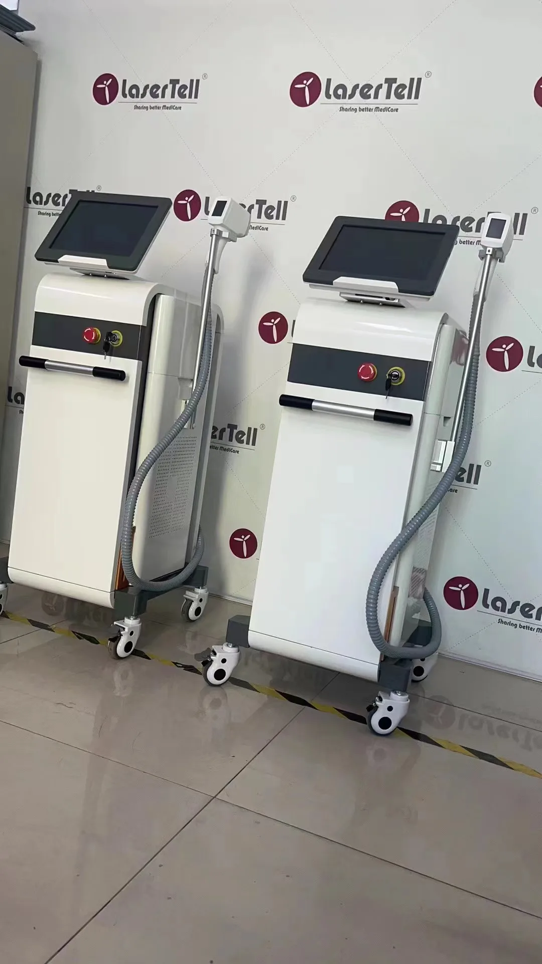 TruMEDiO7_Touch 1600W Diode Laser Hair Removal Machine Latest Stationary Standing Style Beauty Equipment