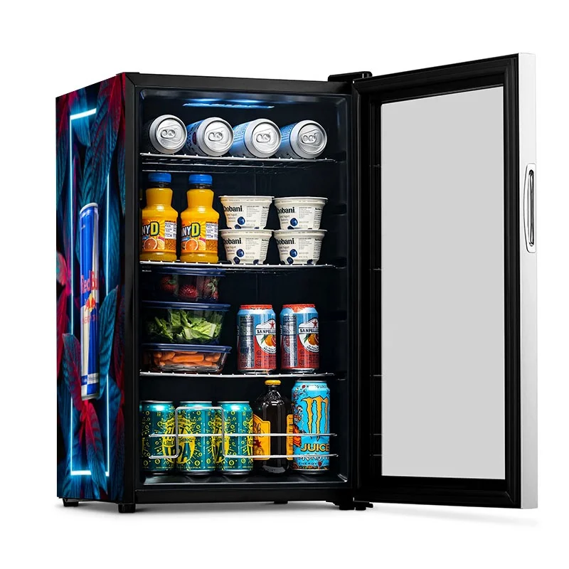 冷蔵庫・冷凍庫 Red Bull Mini Fridge Cooler For Drinks Red Bull Baby Cooler Mini Fridge Cooler Tested & Working! | eBay