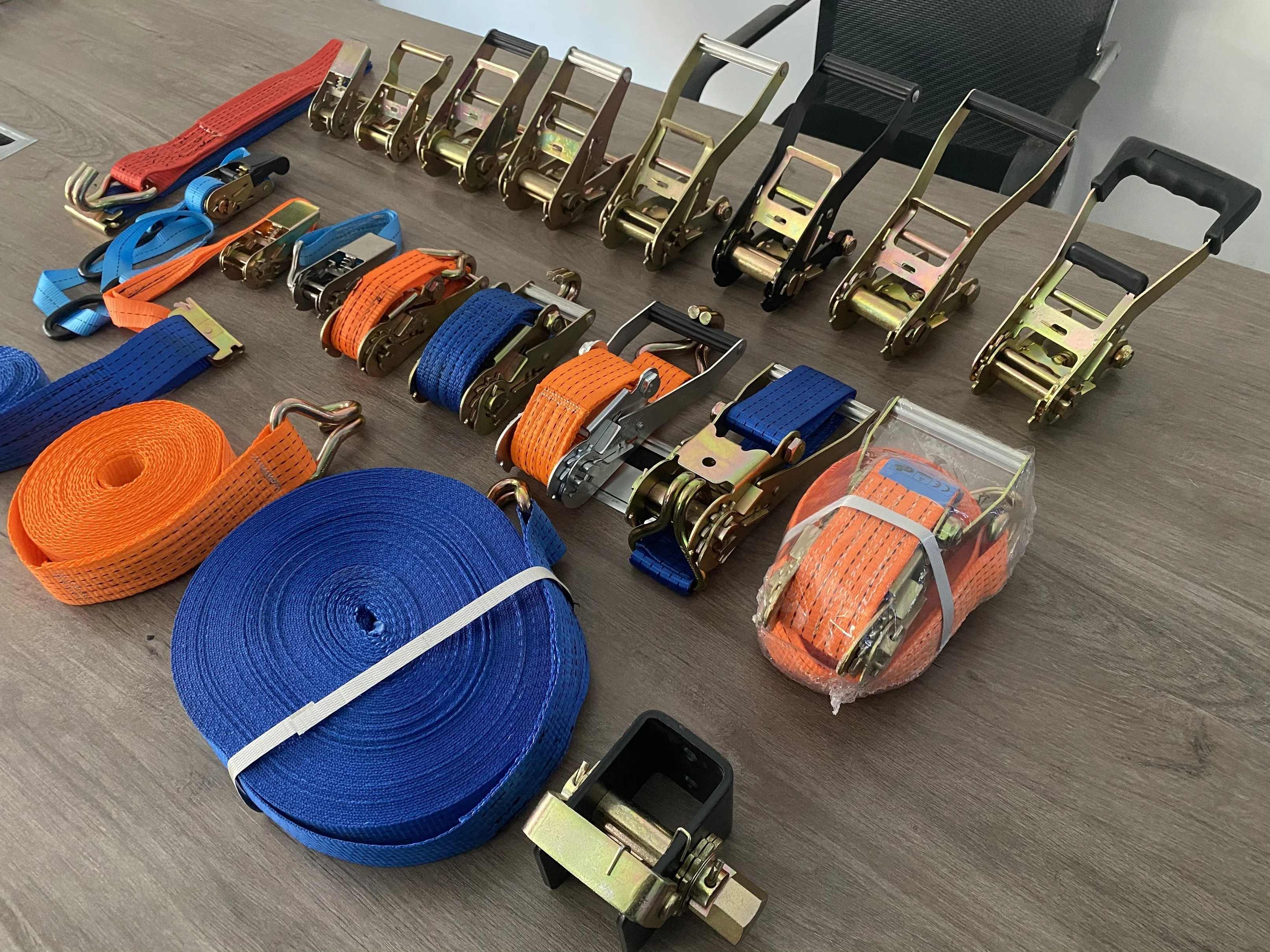 2 Inch 3ton Cargo Lashing Strap Belt Ratchet Tie Down Strap Ratchet Buckle 1'' 2'' 3'' 4''