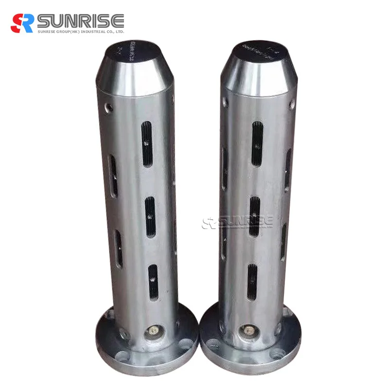 SUNRISE Direct Factory Lug Type Air Shaft Mandrel Stainless Steel and Aluminum with Bearing for Paper Packaging Machine