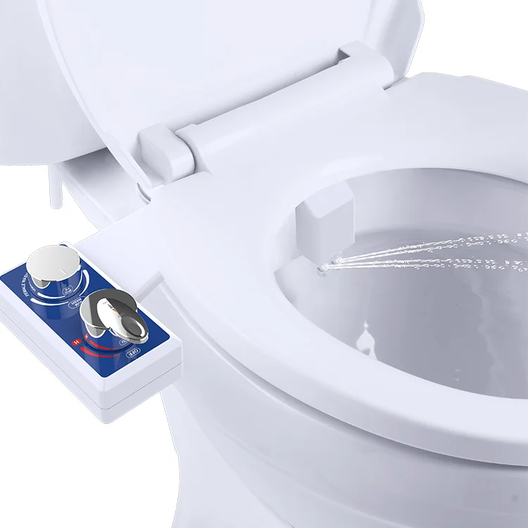Non Electric Water Control Bidet Kit Dual Enema Nozzle Toilet Seat Temperature Control Bidet