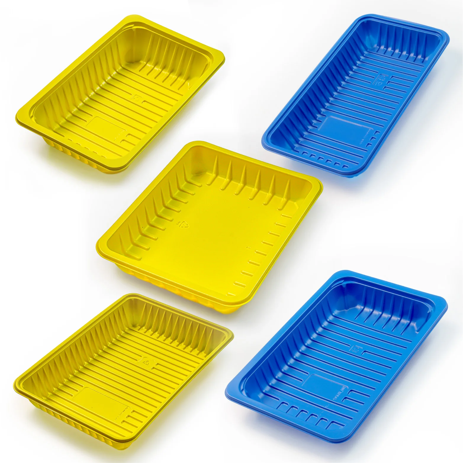 Disposable Food Tray Meat Tray for Supermarket Sealable PP Fresh Meat Display Tray