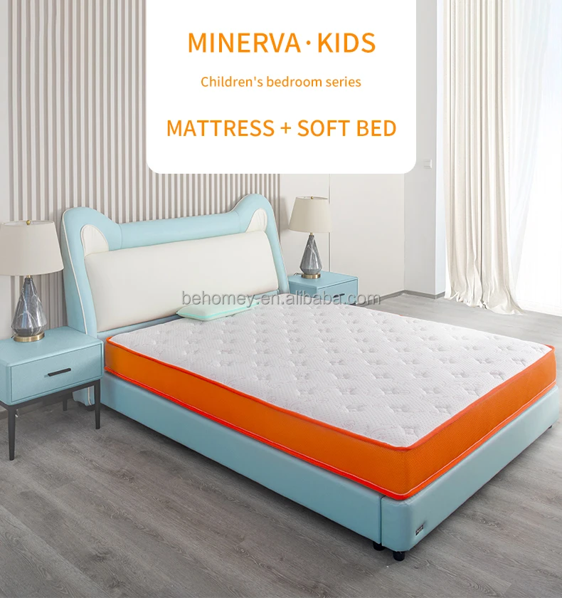 Baby Bed Mattress Kids Mattress & Soft Bed Set Antimite Spinal Care 615 Years Old Children
