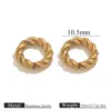 gold 2.5*11 Twisted wreath