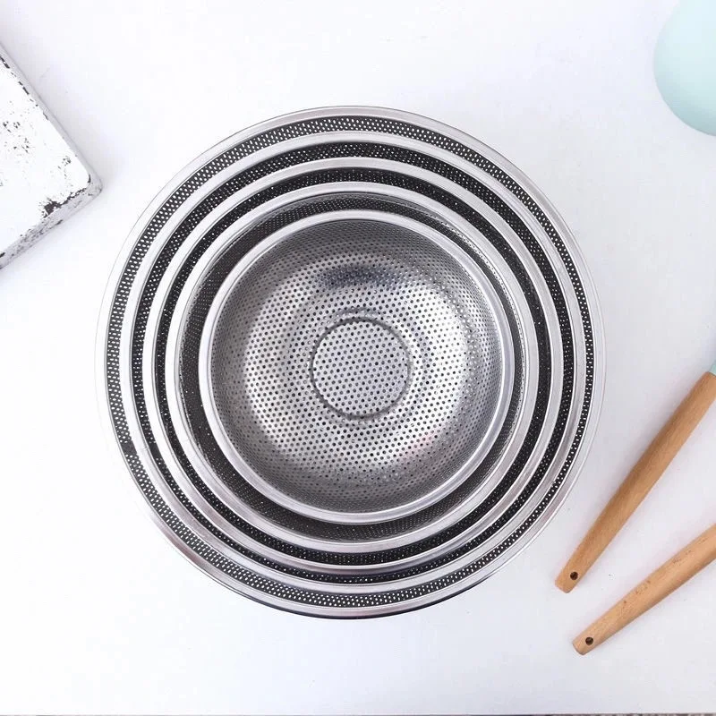 Наборы чашек для дуршлага штабелируемые пищевые ситечки дренажная корзина ситечко мытья фруктов овощей