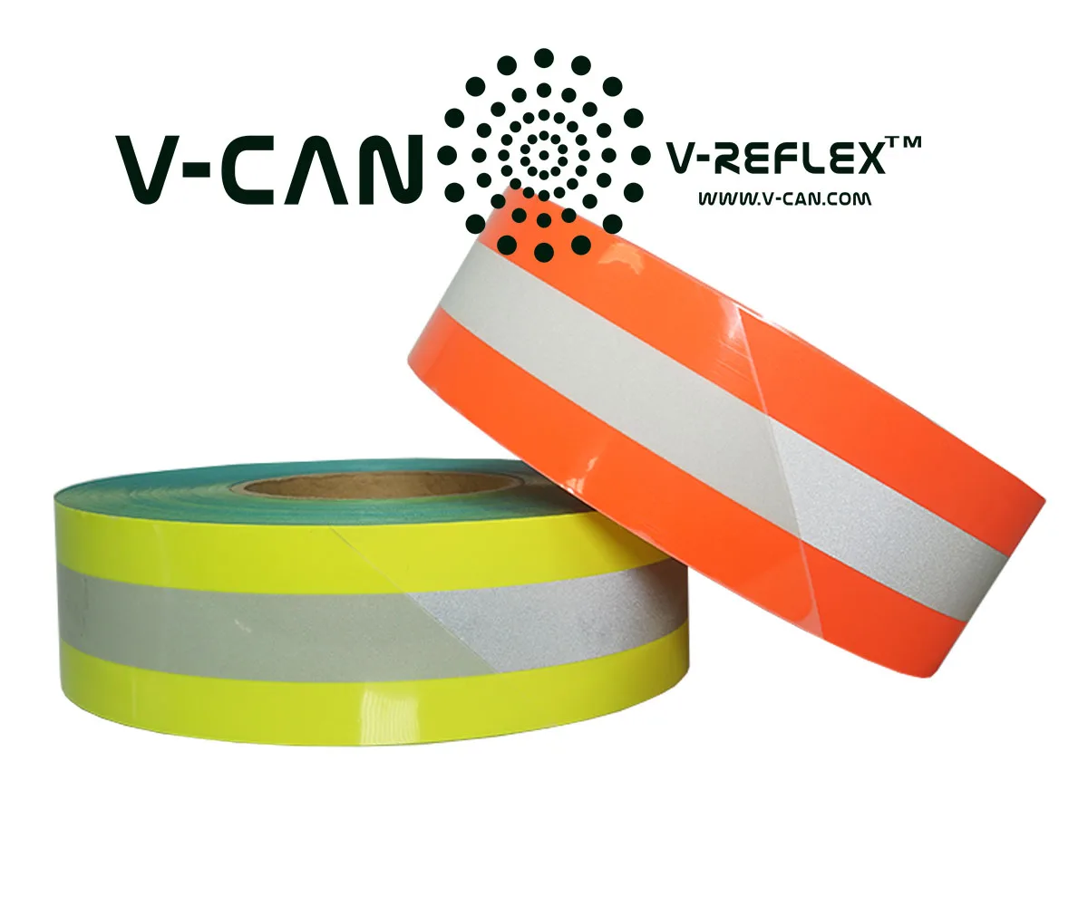 Wholesale Industrial Wash Reflective Heat Transfer Vinyl Double Color