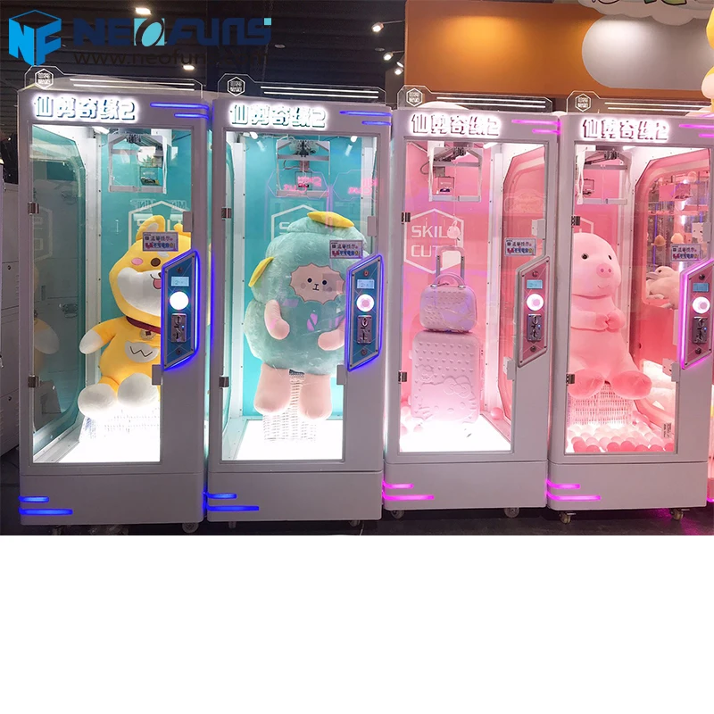 Neofuns Second Generation Single Cut Machine Skill Cut Scissor Machine Transparent Cut the Rope Prize Machine Manufacturer