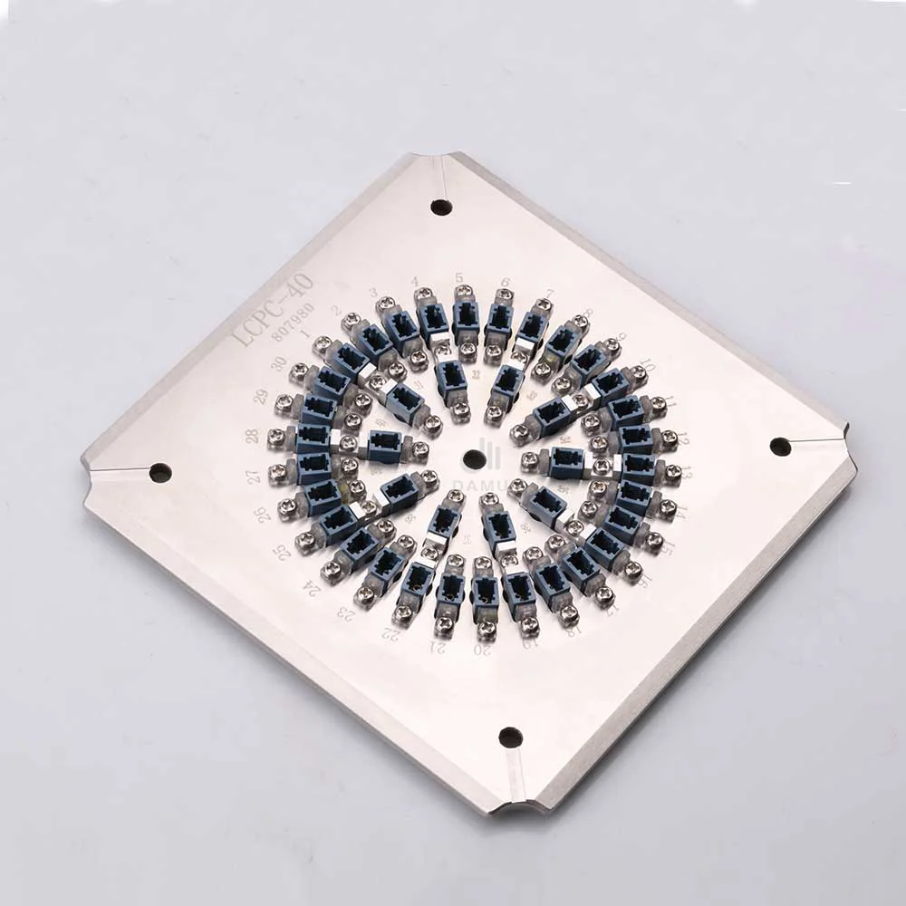 China DAMU Brand Fiber Optic Equipment LC PC-40 Port Fiber Optic ...