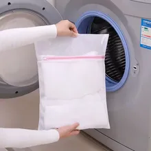 Custom Zipper Delicate Fine Mesh Washing Bag Reusable Mesh Laundry Bag