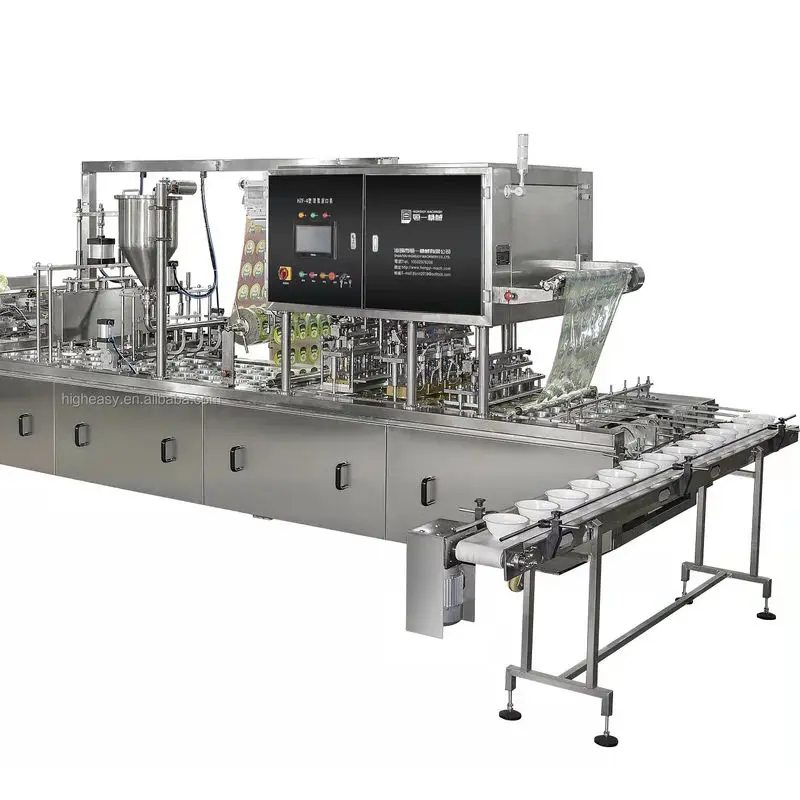 Automatic Professional Multifunctional Meal Packaging Machine for Cans Paper Case with Gear & Engine Core Components