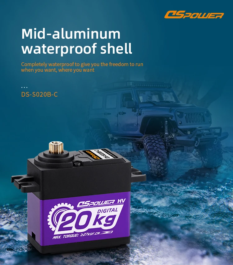 Цифровой сервопривод высокого напряжения с высоким крутящим моментом для радиоуправляемого автомобиля и совместимый с 1/8 1/10 Радиоуправляемый модельный автомобиль