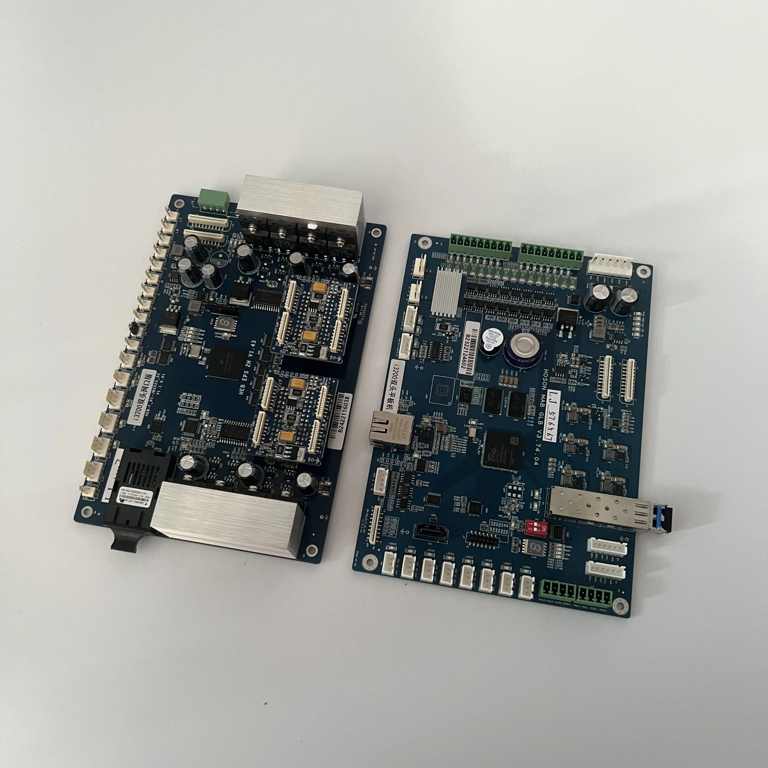 Hoson I3200 Complete Conversion Kit for UV Flatbed Printer New Printhead Network Board Set 2 Heads Carriage Main Board Hoson