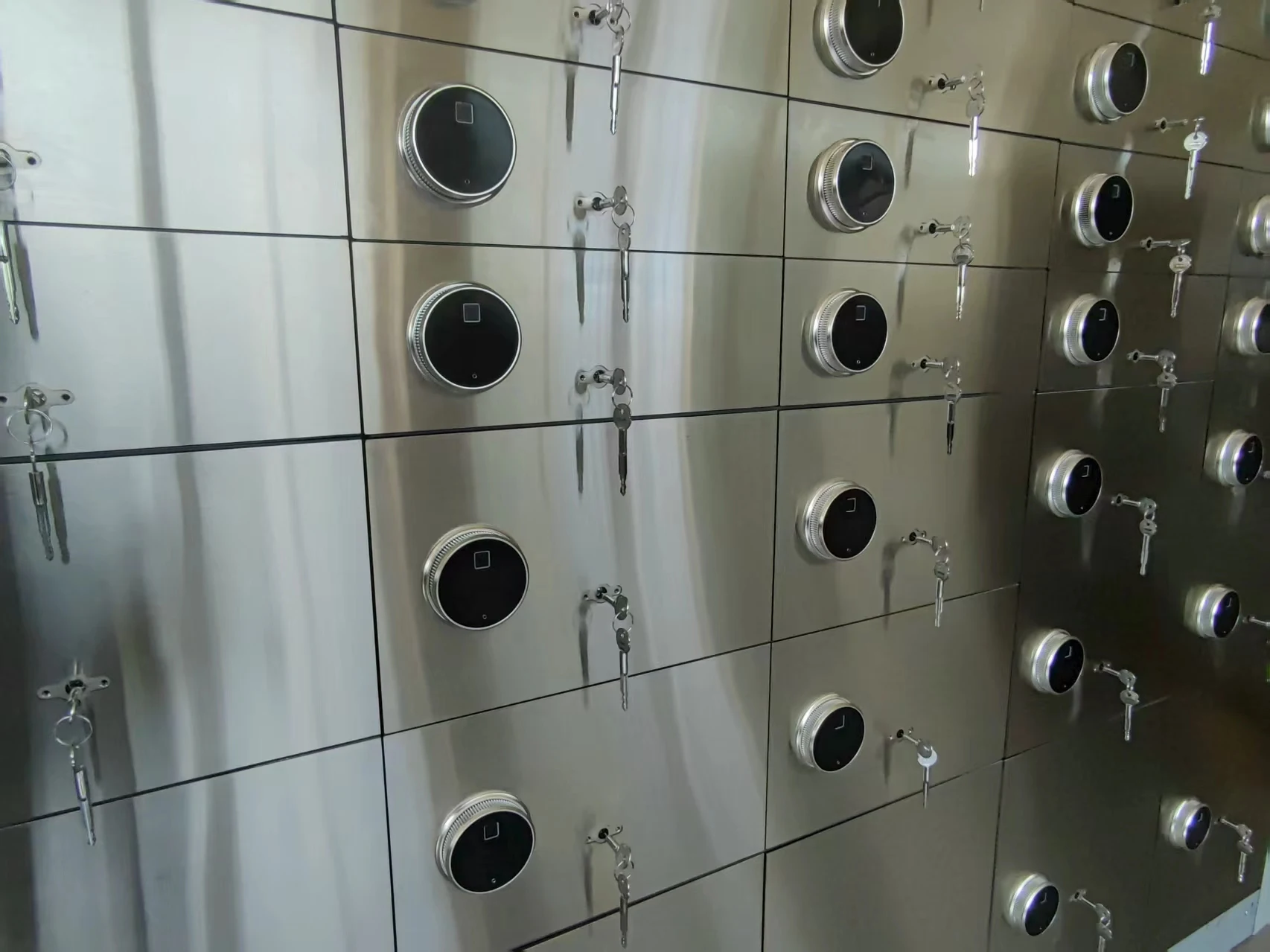 CEQSAFE Custom Safe Deposit Box Bank Safe Box Locker Two Key Stainless Steel Bank Safe Deposit Box details