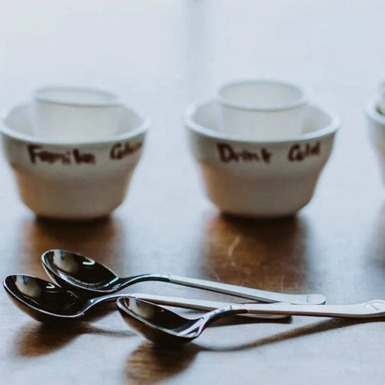 Brewista Kaffee-Schröpflöffel Aus Edelstahl - Professionell Für Kaffeeverkostung & Röstungen | Kratzfeste Ausführung