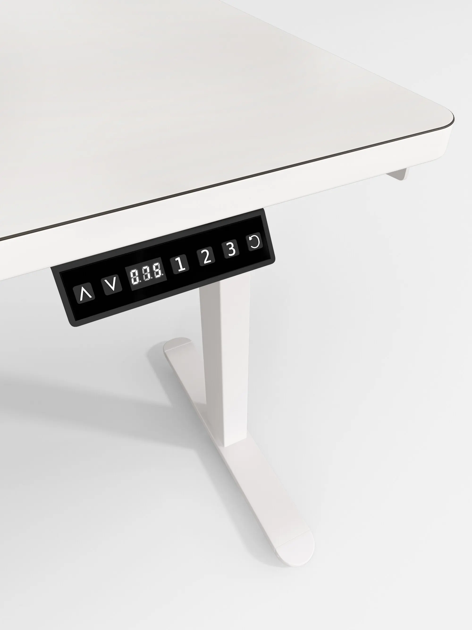 High Quality Modern Wooden Home Office Desk Height Adjustable Electric ...