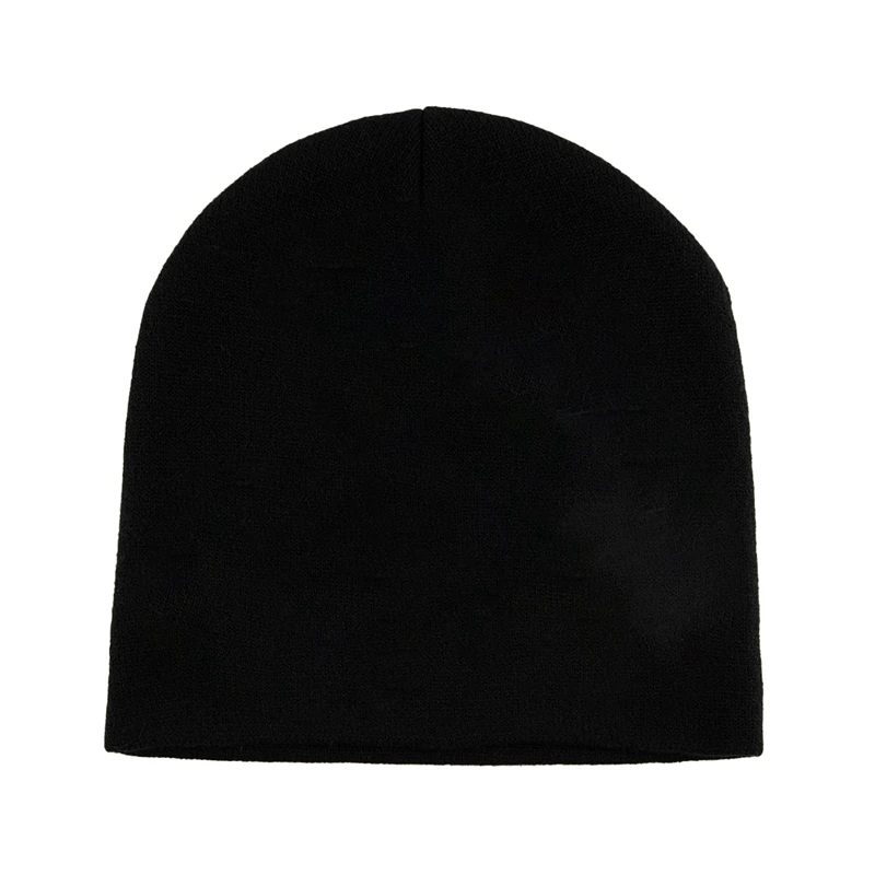 Oem Fashion 100% Acrylic All Over Jacquard Printed Skully Beanie With ...