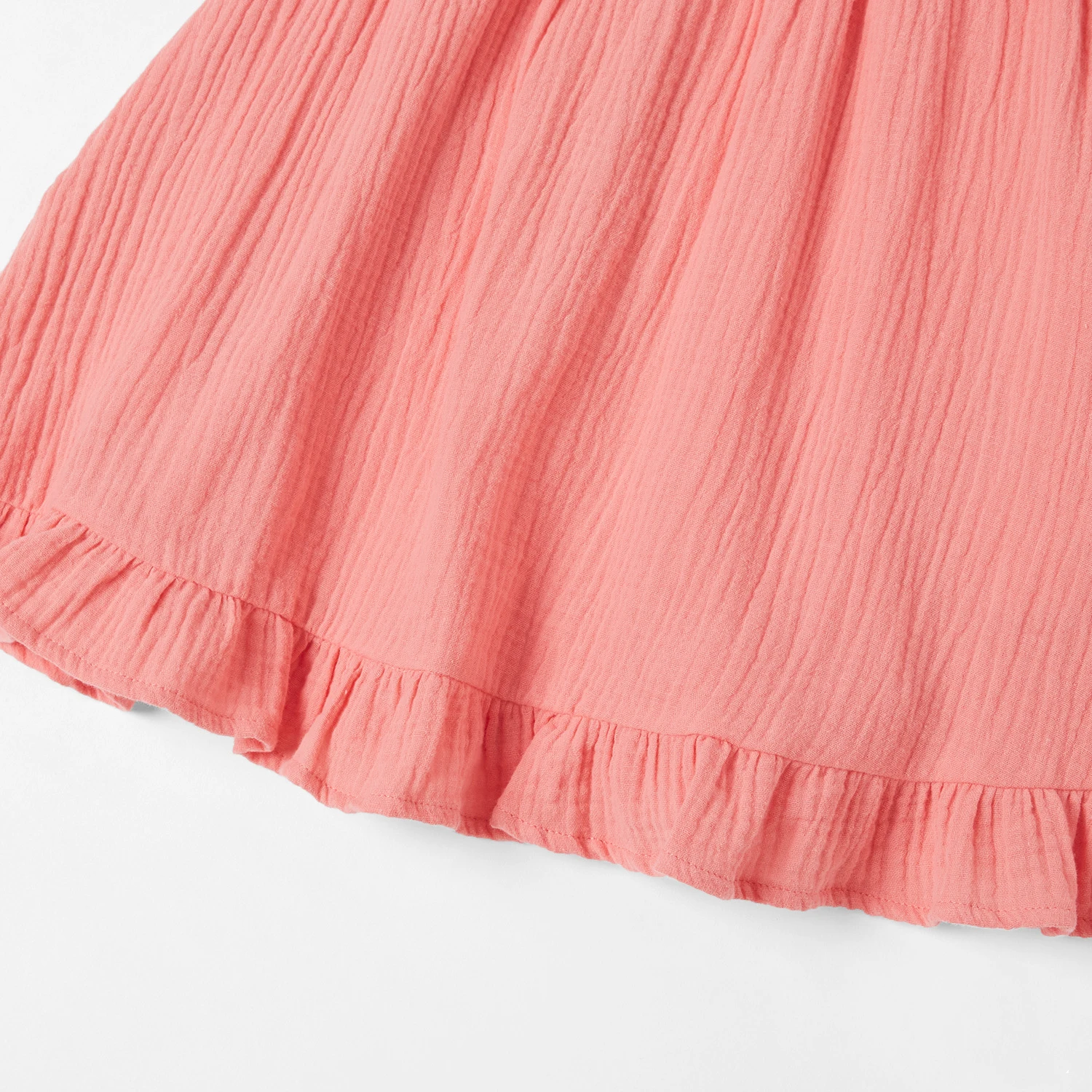 Sleeveless Button Laciness Belted Skirts Long Dress Parent-child Headwear Skirts Parent-child