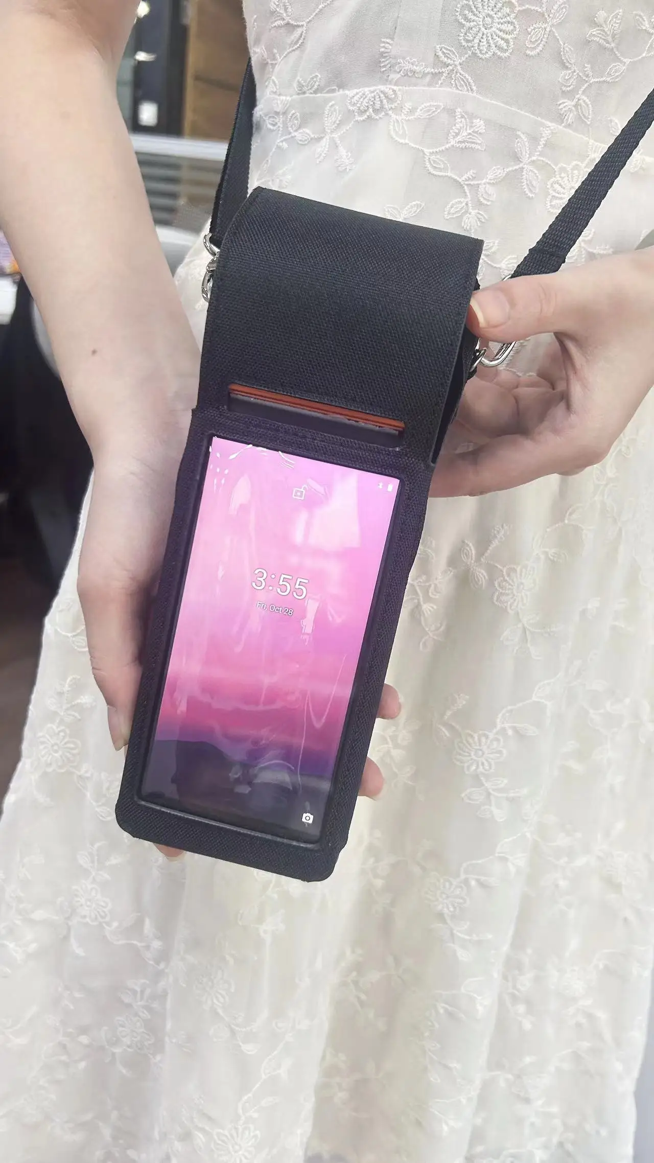 Handy Pocket Pos Machine Small Mini Pos Terminal Money Collection Android System Mobile Payment Pos