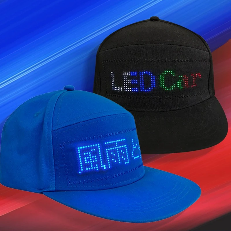 Flashing led baseball cap online