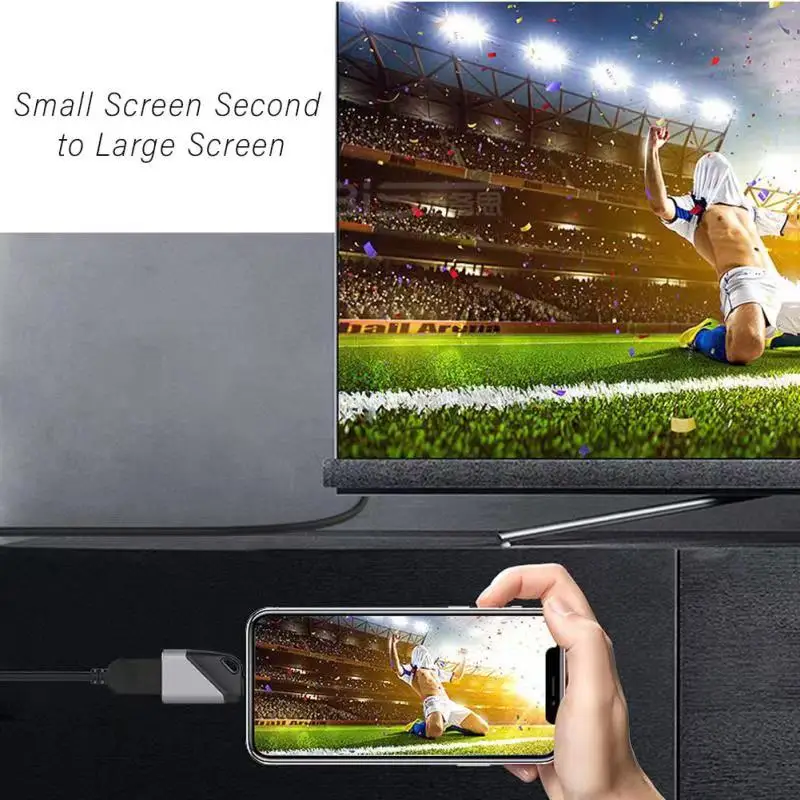 Новый дизайн портативный брелок-адаптер USB 3 1 Type C к HDM I 4K