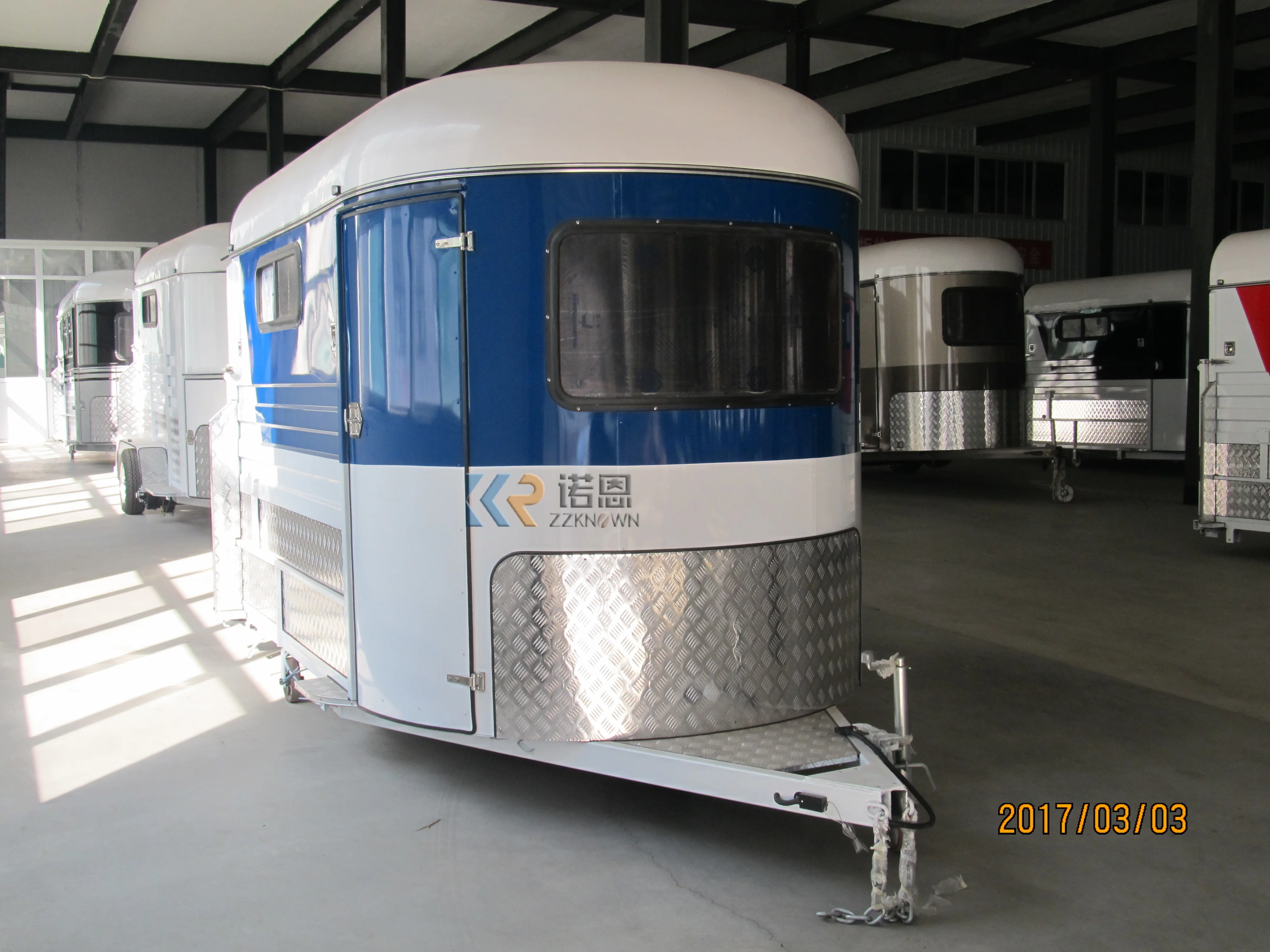 2023 American Standard 2 Angle Horse Trailer With Ramp Galvanized