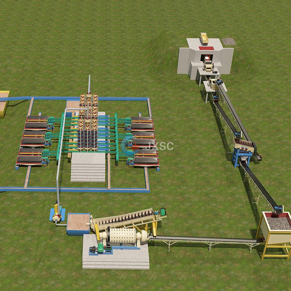 Mining Equipment Antimony Processing Plant for Antimony Ore