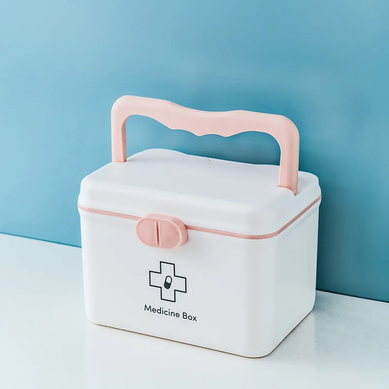 Hot Sale Plastic Household Medicine Box for Medicine Storage