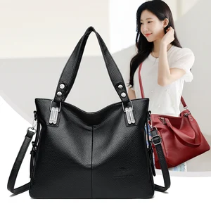 New Handbags for Women Large Tote Bag Leather Waterproof Handbags Shoulder Bag Womens Top Handle Bag for Work Shopping