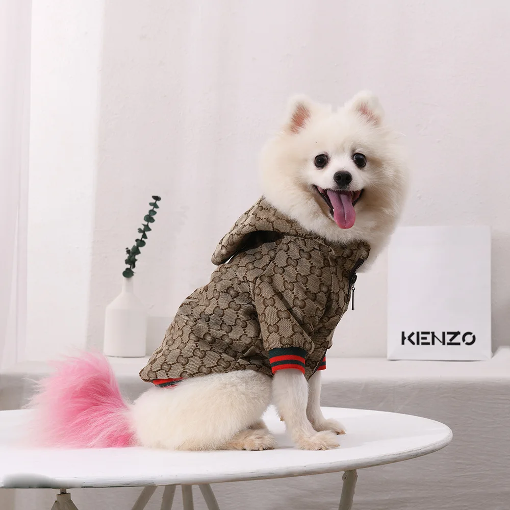 Highend Luxury Fashionable Waterproof Large Pet Rain Coat Dogs Clothes