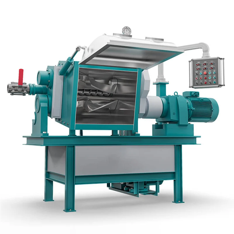 Kneader Mixer With Extruder High Temperature Vulcanized Silicone Sealant Rubber Production Line Kneader Mixer