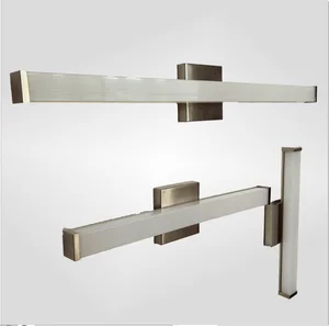 Nordic Classical Modern LED Wall Lamp Dimmable Minimalist Mirror Lighting Fixture for Home & Hotel Bathroom Vanity Nordic Style