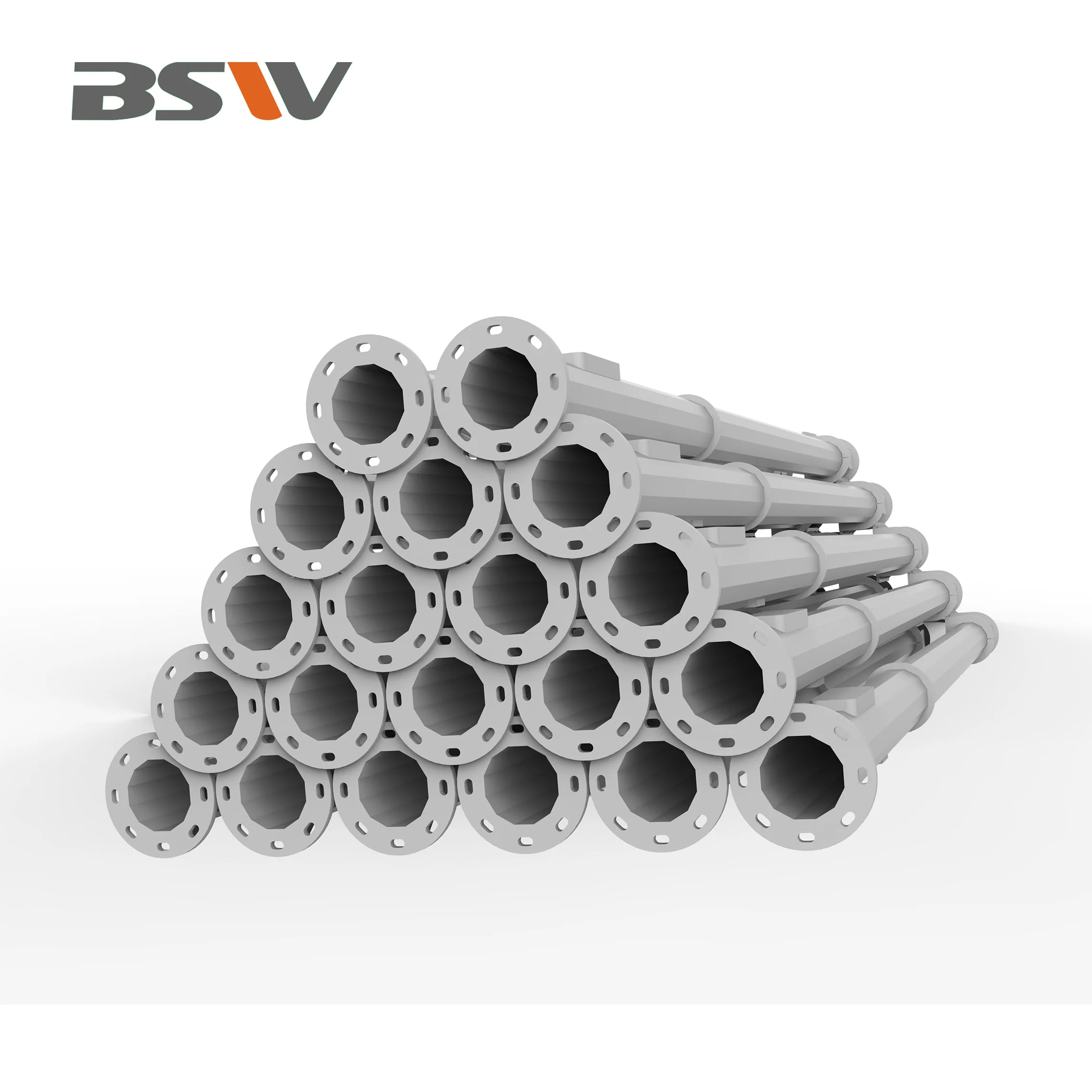 Уличный фонарь высотой 8 метров, окрашенный столб антикварной лампы, оцинкованные стальные столбы, уличный дорожный фонарь