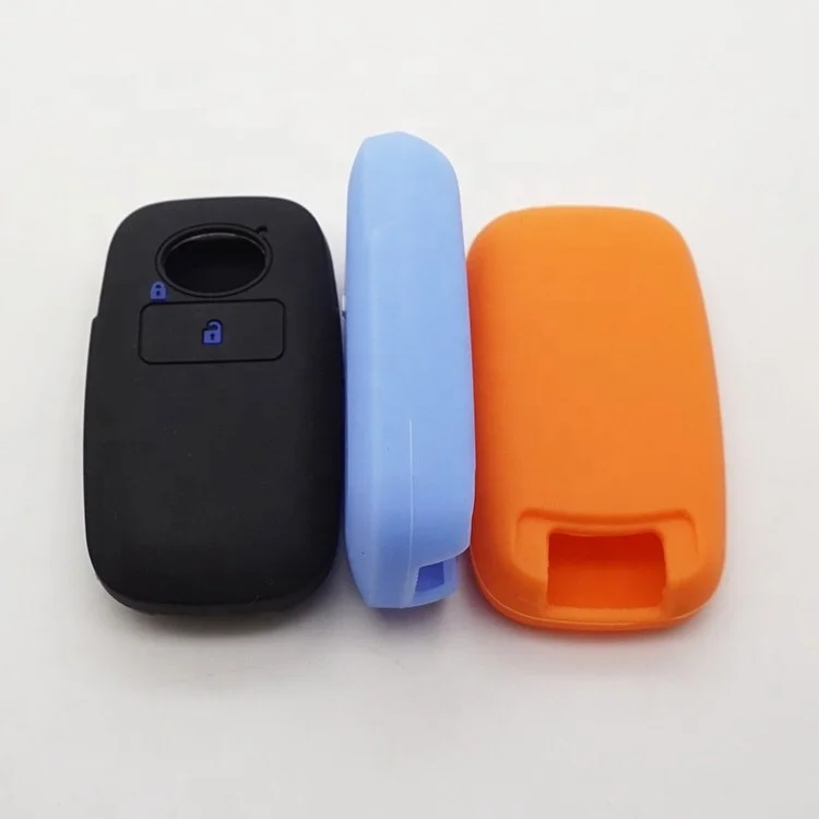 Silicone Car Remote Key Cover case Shell for Toyota RAIZE for Daihatsu Rocky 2button Key Cover case Car Accessories