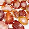 Red Agate Geode Palm Stone