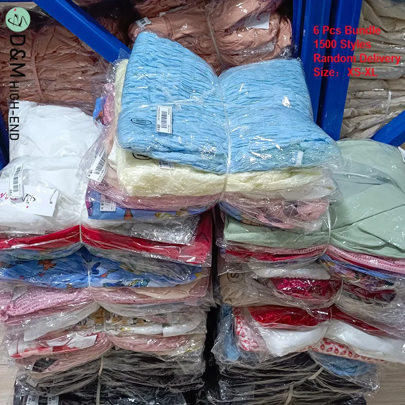 D&m Brand New Mixed Bales Vendor Stock Clothes High Quality Bulk