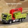 Camion ribaltabile con gru inerziale 506 [testa del camion in lega]