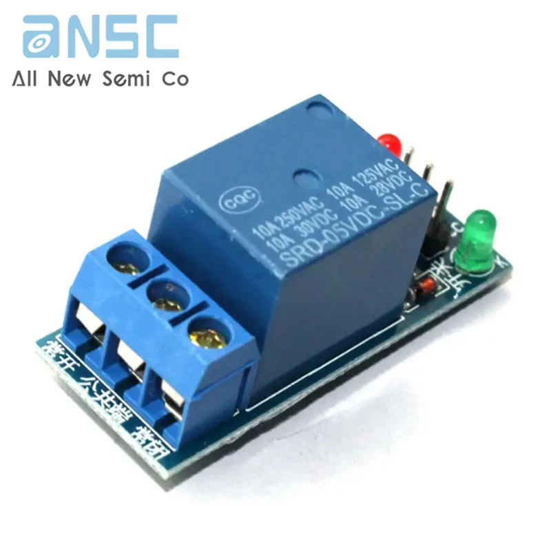 One-Stop Supply Electronic component BOM LIST 10pcs/LOT Relay module 1 road 5V low level trigger Relay expansion board Kit