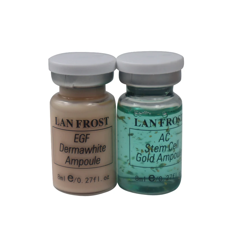 Корея BB бустер стартер комплект пептид золото ампулы Осветляющий отбеливающий лечение стволовыми и уменьшает морщинки