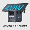 Ark2000+400W solar panel