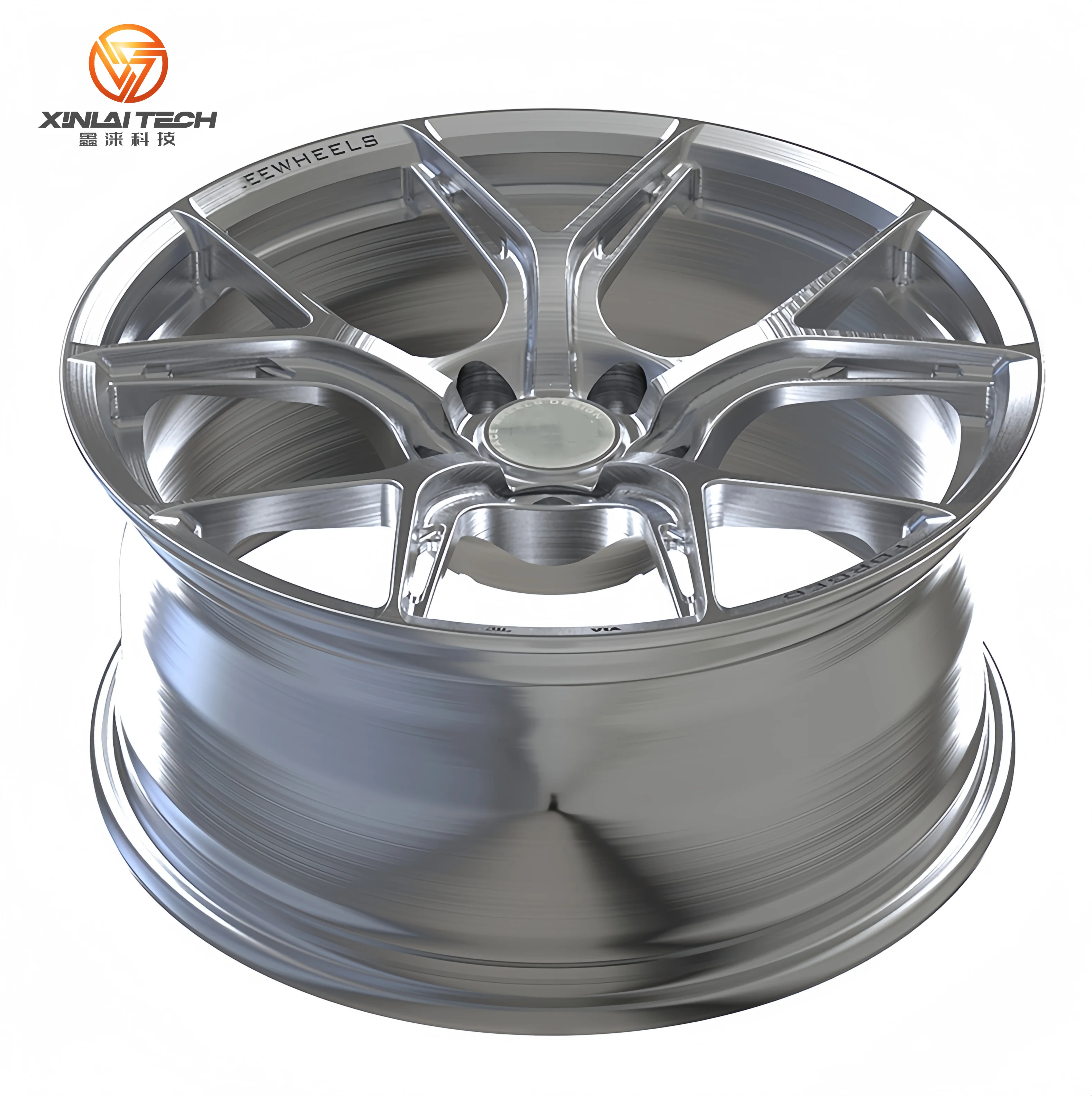XINLAI Custom Deep Concave 5x120 5x112 5x114.3 18-22inch Aluminium Alloy Forged Wheels for Tesla Model 3 Mercedes C63 X5 BM - Image 1