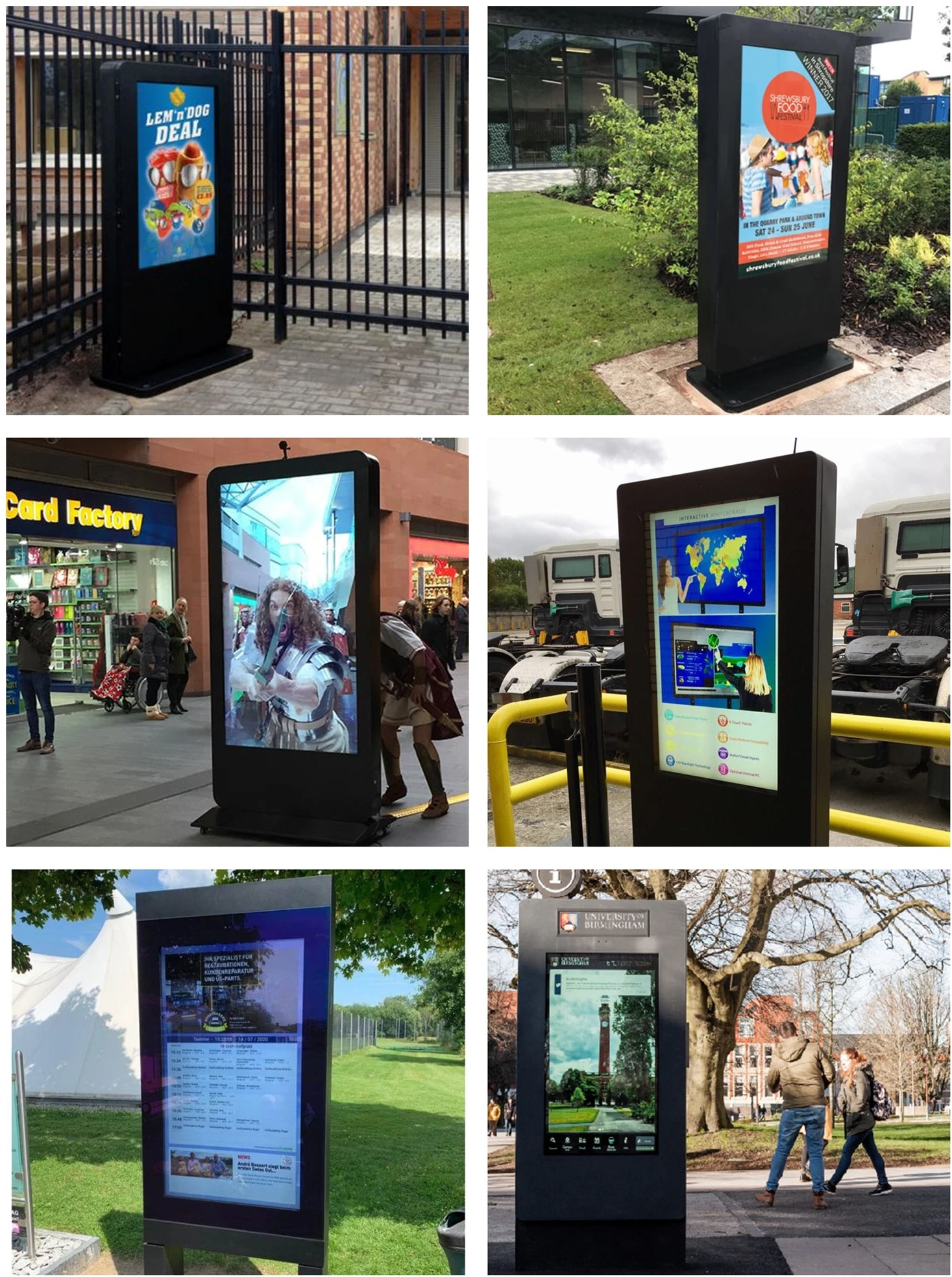 outdoor advertising machine