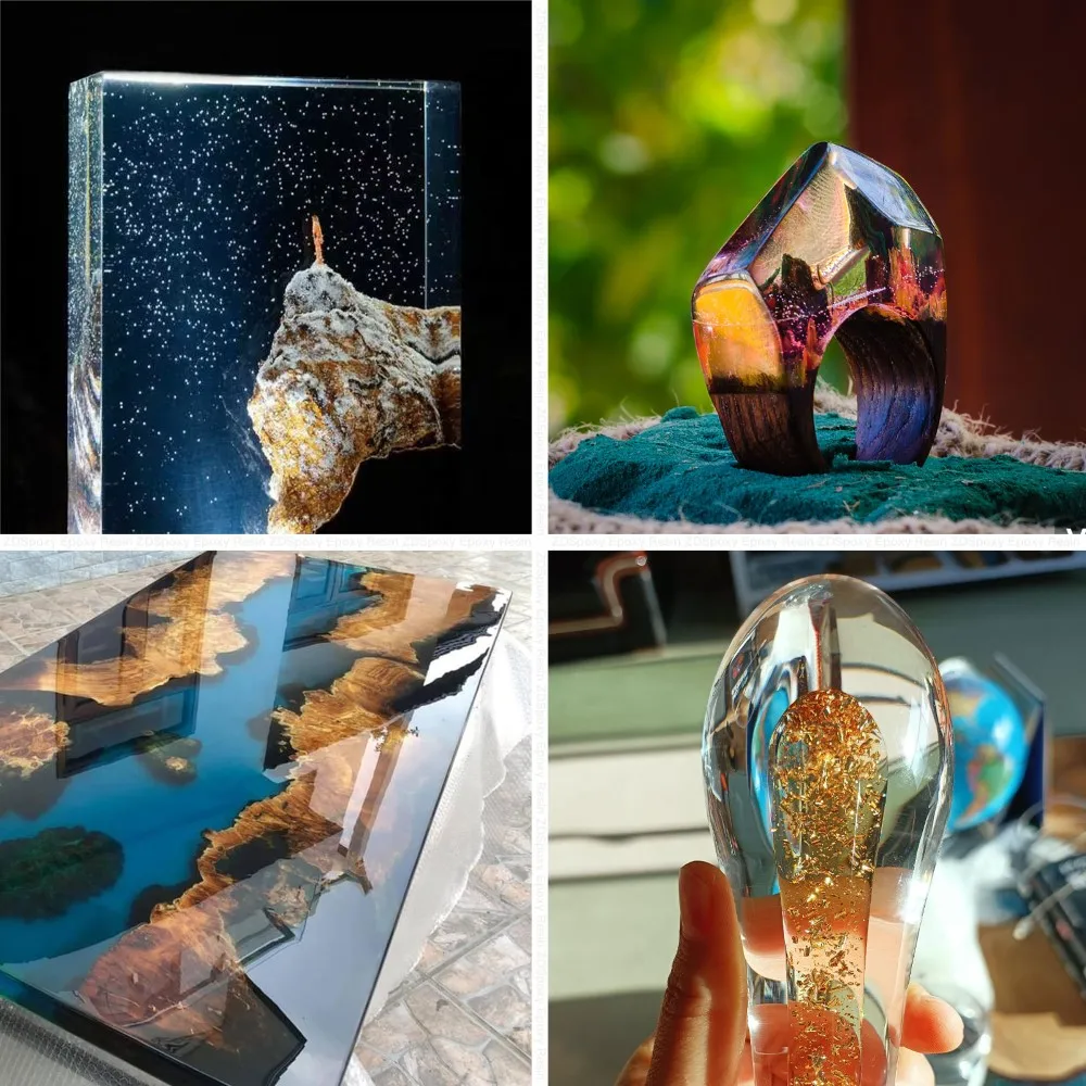 Best Selling 2023 Resin Art Supplies Epoxi Crystal Clear Epoxy Resin