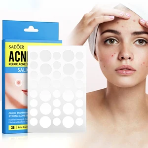 OEM SADOER Covering Zits Blemishes Spot Stickers36 Patches Face Care Hydrocolloid Acne Pimple Patch