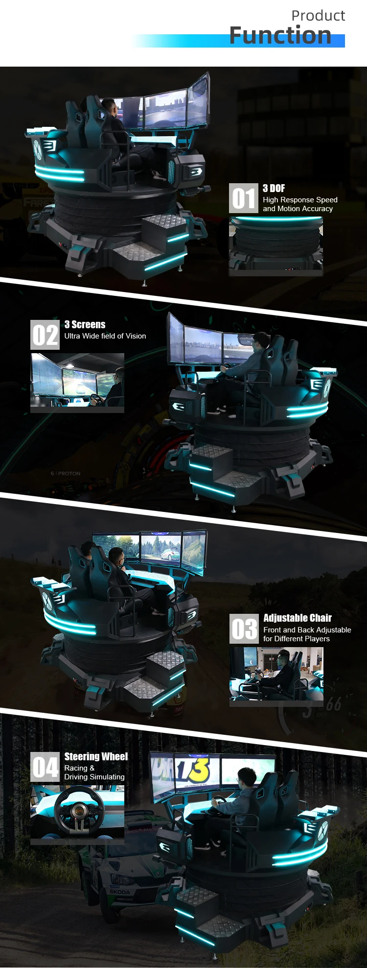 Yhy Amusement Park Indoor Motion F1 Steering Wheel Driving High Quality Vr  Car Simulator Racing Game - Buy Simulator Racing Game,High Quality Vr  Racing Car,Car Simulator Racing Game Product on Alibaba.com
