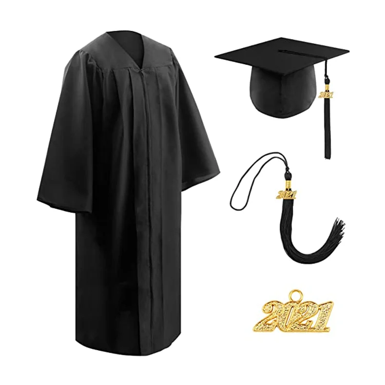 dress up graduation gown and hat