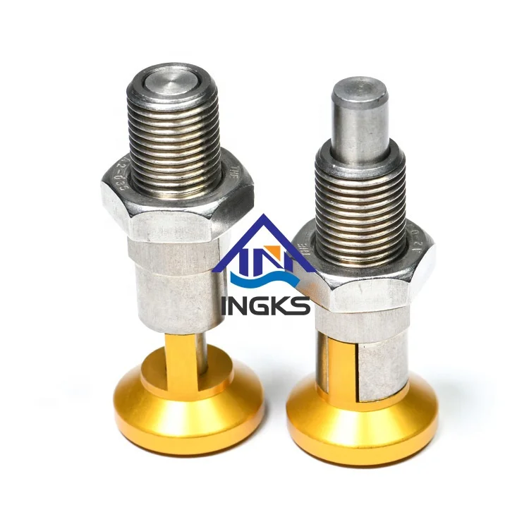 Pistoni Di Indicizzazione In Acciaio Inox - 5 Pezzi Con Anello Di Trazione M10 - Foto 12