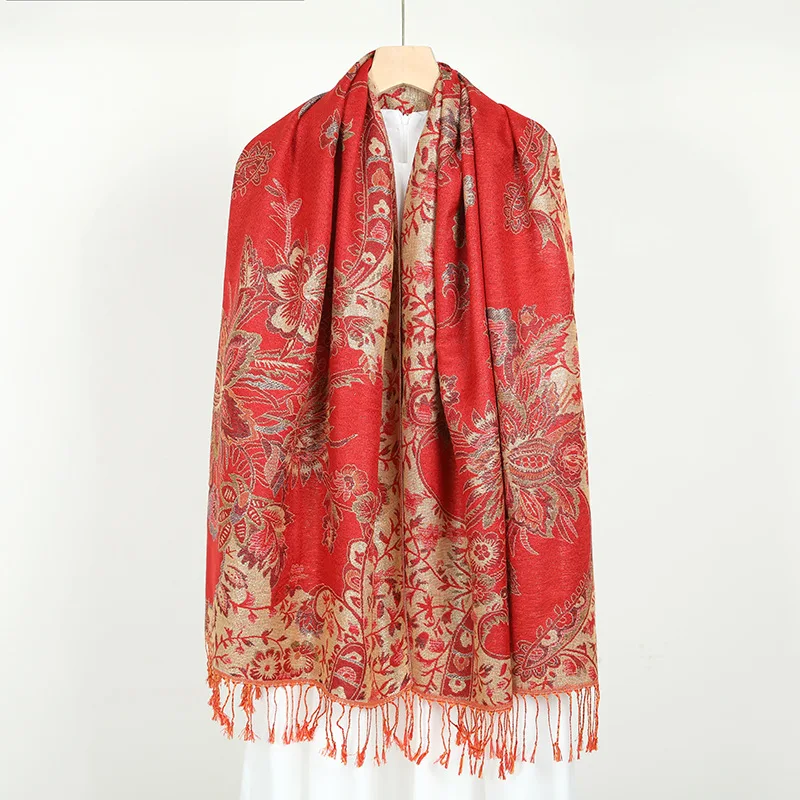 Reversible Paisley Pashmina Rave Scarf Shawls and Wraps for Evening Dress  Exotic Indian Scarves for All Season