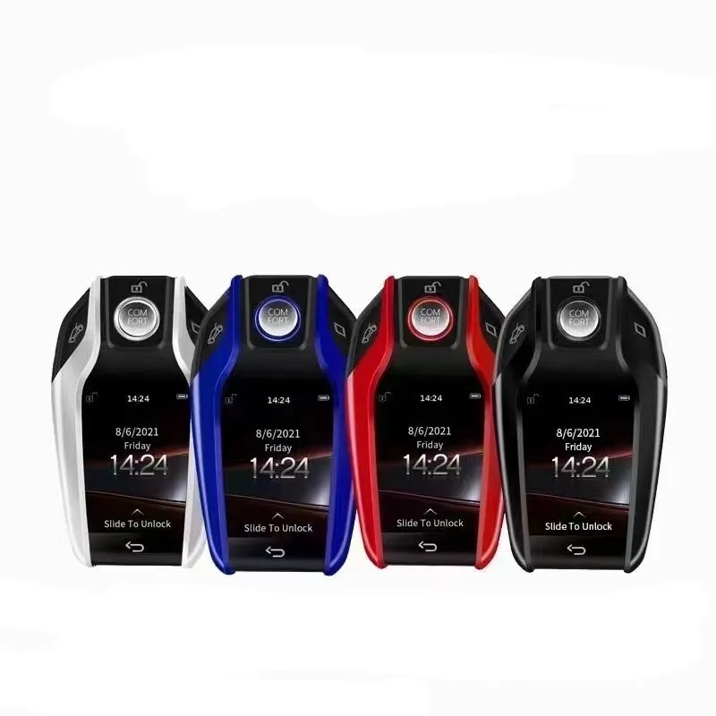 Universal LCD Smart Key Cover Upgrade Version for All Car Models Smart Keyless Key With One-Key Start